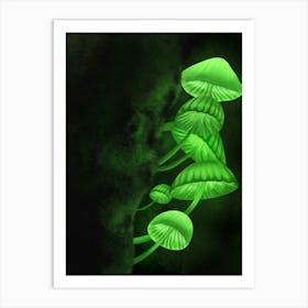 The green light Art Print