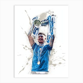 Kevin De Bruyne Manchester City Art Print