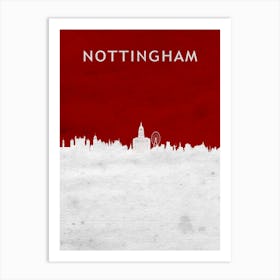 Nottingham England Art Print