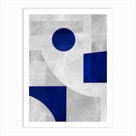 Contemporary forms 10 Art Print