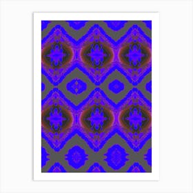 Abstract Purple Art Print