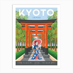 Kyoto Japan Art Print