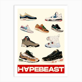 Hyperbeast Art Print