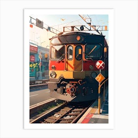 Train 1 Art Print