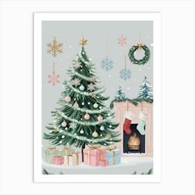 Christmas Tree Art Print