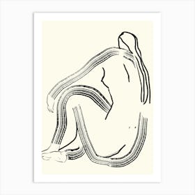 Femme Nue No Art Print