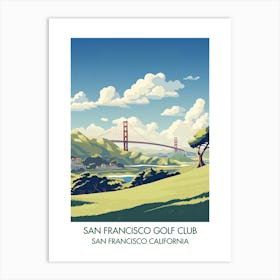 San Francisco Golf Club   San Francisco California 1 Art Print