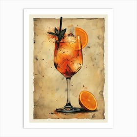 Tequila Cocktail 7 Art Print