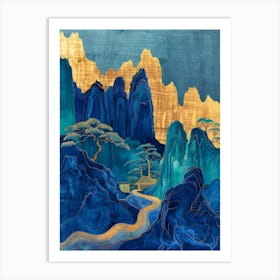 Chinese Mountains 37 Art Print