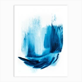 Royal Blue 1 Art Print