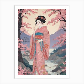 Kimono 1 Art Print