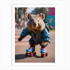 80 S Wombat Wea 0 Art Print