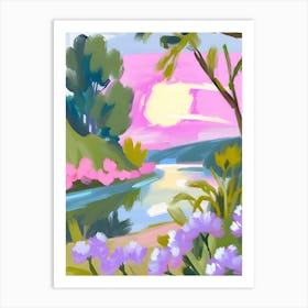 Landscape Painting 83 Art Print