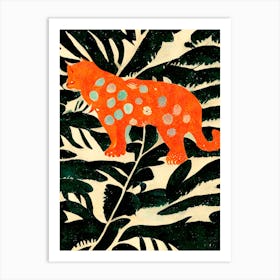 Tiger In The Jungle Art Print