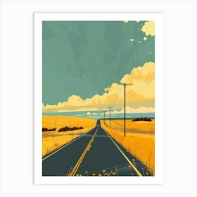 Road To Nowhere 2 Art Print