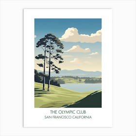 The Olympic Club (Lake Course)   San Francisco California 1 Art Print