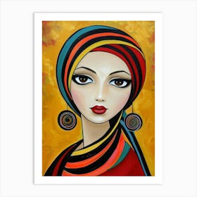 Muslim Woman 3 Art Print