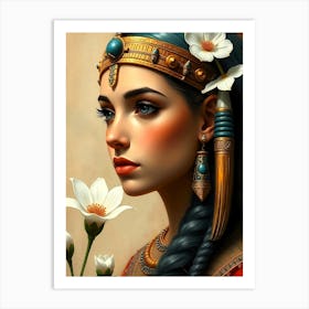 Egyptian Beauty Art Print