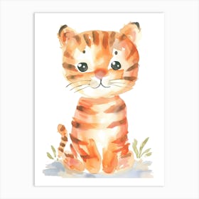 Tiger Cub Art Print