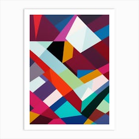 Abstract Geometry IV Art Print