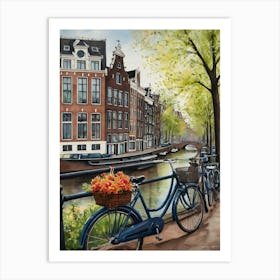 Amsterdam Canvas Print Art Print