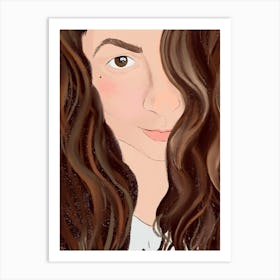 Self-portrait Art Print