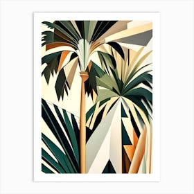 PalmsIntheWind Art Print