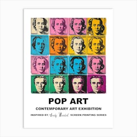 Poster Dollar Bills Pop Art 2 Art Print