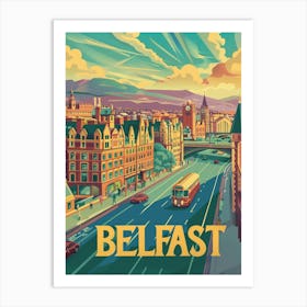 Belfast City Art Print