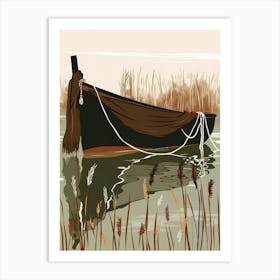 Boat In The Water 11 Art Print