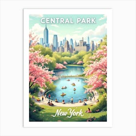 Central Park Art Print