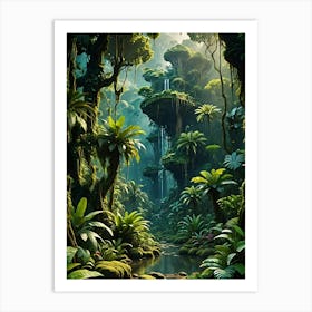 Flora And Fauna Art Print