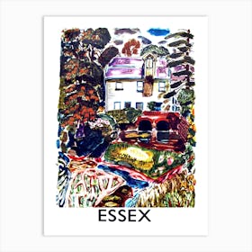 Essex, Vintage Travel Poster Art Print