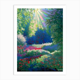 Red Butte Garden, 1, Usa Classic Painting Art Print