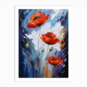 Poppies 5 Art Print