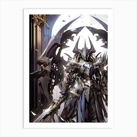 Demon Knight Art Print