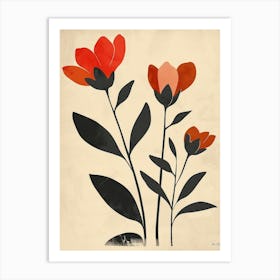 Namaqualand Daisy Groovy 14 Art Print