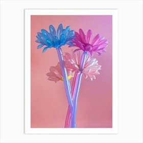 Dreamy Inflatable Flowers Cornflower 3 Art Print