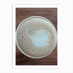 Latte Art Art Print