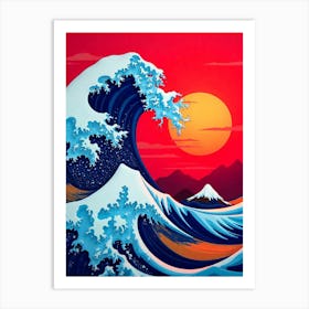 Great Wave Off Kanagawa Art Print