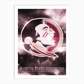 Florida State Seminoles Art Print