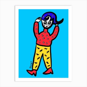 Clown Art Print