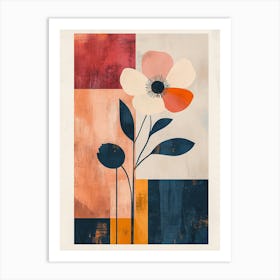 Abstract Flower 2 Art Print