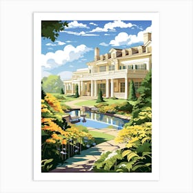 Oglebay Resort  Conference Center Usa Illustration 1   Art Print