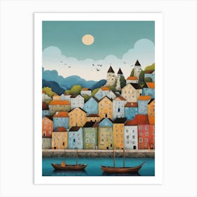 Ljubljana Art Print