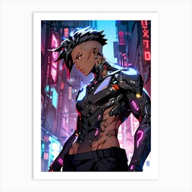 Cyberpunk 5 Art Print