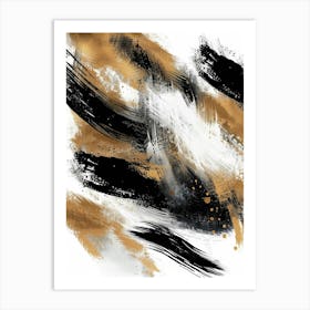 Abstract Brushstrokes Canvas Print 19 Art Print