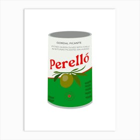 Perello Olives Kitchen Art Print