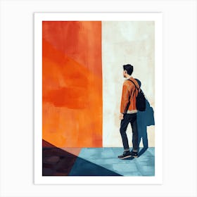 Portrait Of A Man Art Print