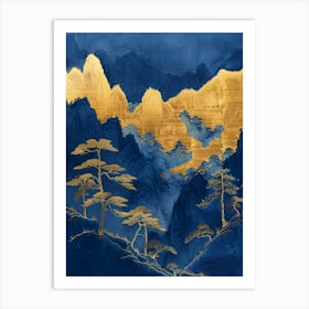 Chinese Mountains 59 Art Print